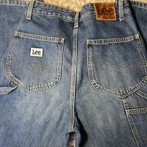 Vintage Lee straight leg high rise jeans size 28